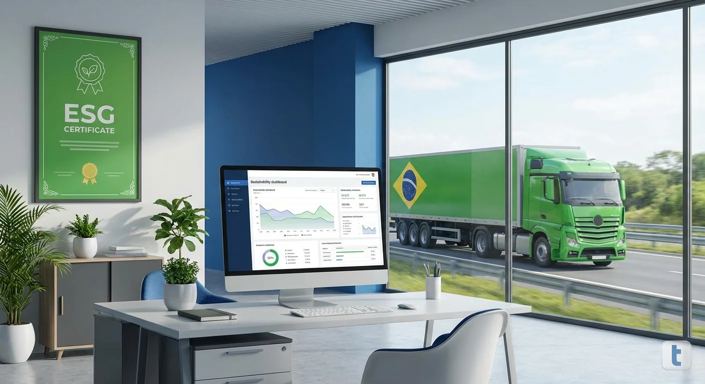 Selo ESG Cargas ANTT - Certificacao sustentavel para transportadoras