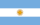 Bandeira - Argentina